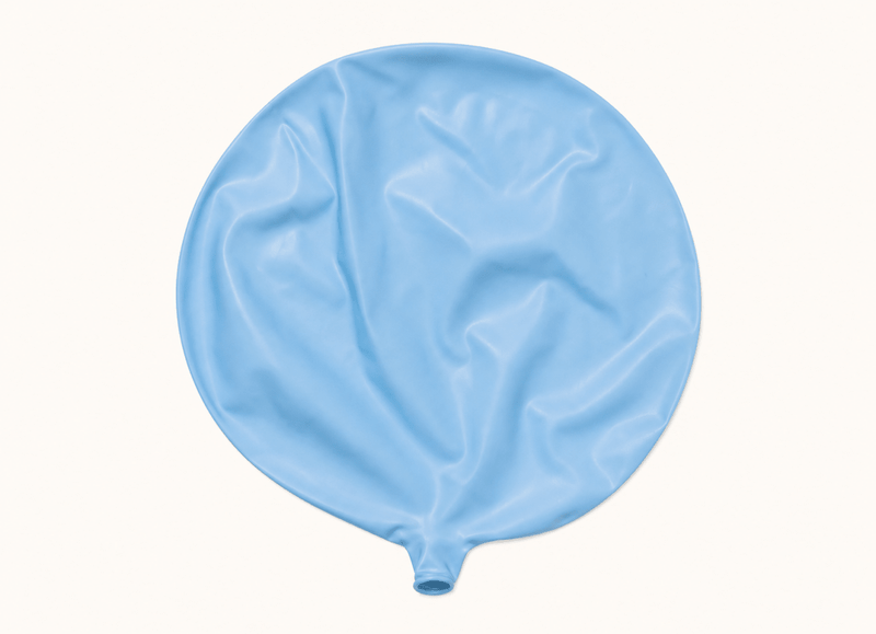 Licht Blauwe Mega Ballon XL 91 cm - Ballonnenshop.nl