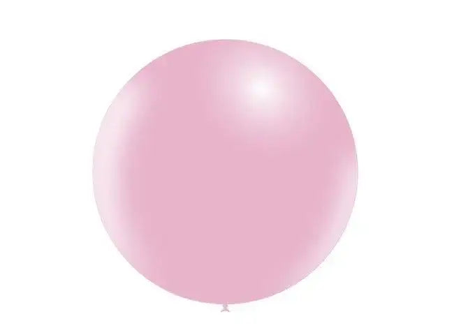 Licht Roze Mega Ballon 60 cm - Ballonnenshop.nl