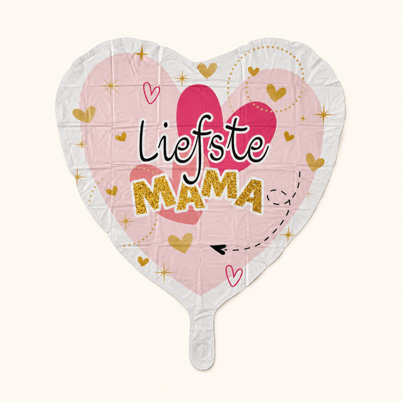 Liefste Mama Folie Ballon - 46 cm - Ballonnenshop.nl