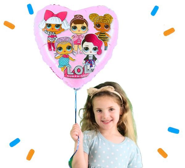 L.O.L Helium Ballon - Gevuld Met Helium - 46 cm - Ballonnenshop.nl