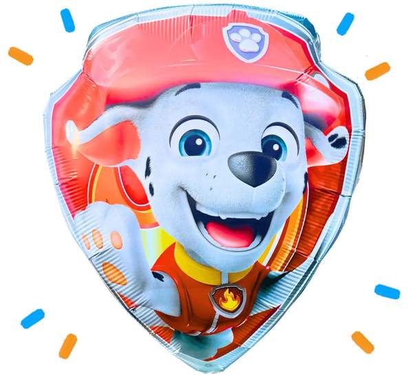 Marshall Paw Patrol Helium Ballon - Gevuld Met Helium - 75 cm - Ballonnenshop.nl