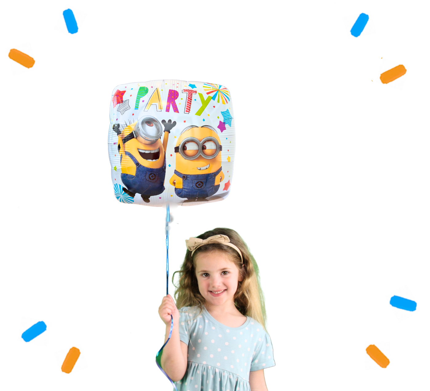 Minion Party Helium Ballon - Gevuld Met Helium - 46 cm