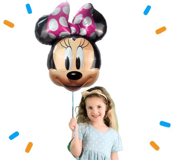 Minnie Mouse Helium Ballon - Gevuld Met Helium - 66 cm - Ballonnenshop.nl