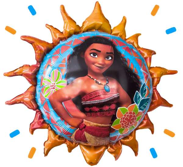 Moana Helium Ballon - Gevuld Met Helium - 74 cm - Ballonnenshop.nl
