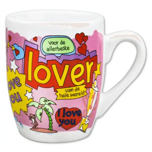 Mok - Lover - Ballonnenshop.nl