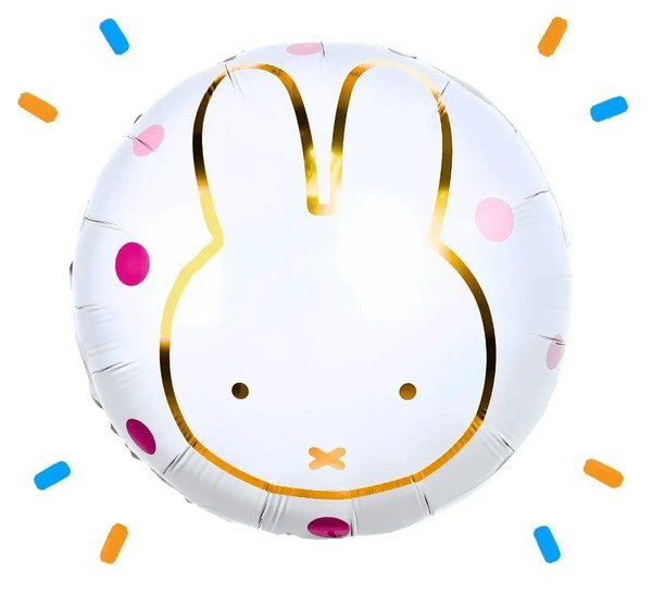 Nijntje Roze Helium Ballon - Gevuld Met Helium - 46 cm - Ballonnenshop.nl