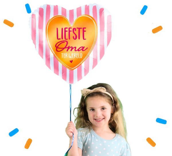 Oma Helium Ballon - Gevuld Met Helium - 46 cm - Ballonnenshop.nl