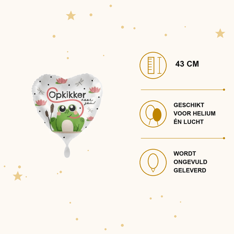 Opkikker Voor Jou Folie Ballon - 43 cm - Ballonnenshop.nl