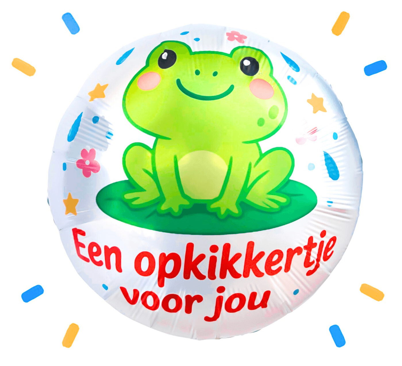 Opkikkertje Voor Jou Helium Ballon - Gevuld Met Helium - 46 cm - Ballonnenshop.nl