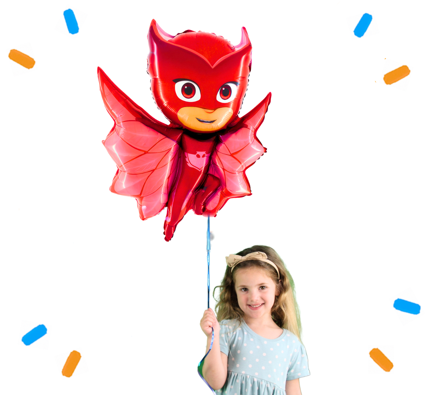 Owlette PJ Masks Helium Ballon - Gevuld Met Helium - 78 cm