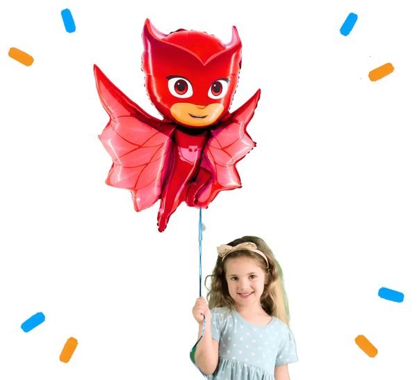 Owlette PJ Masks Helium Ballon - Gevuld Met Helium - 78 cm - Ballonnenshop.nl