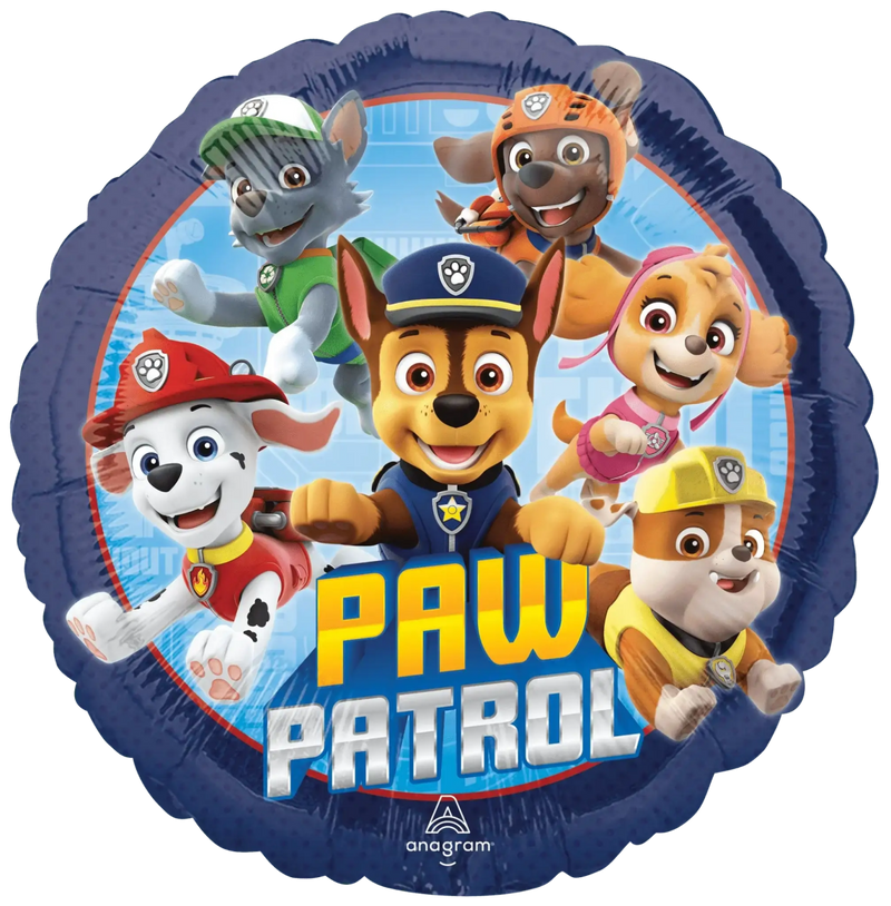 Paw Patrol Folie Ballon - 46 cm - Ballonnenshop.nl