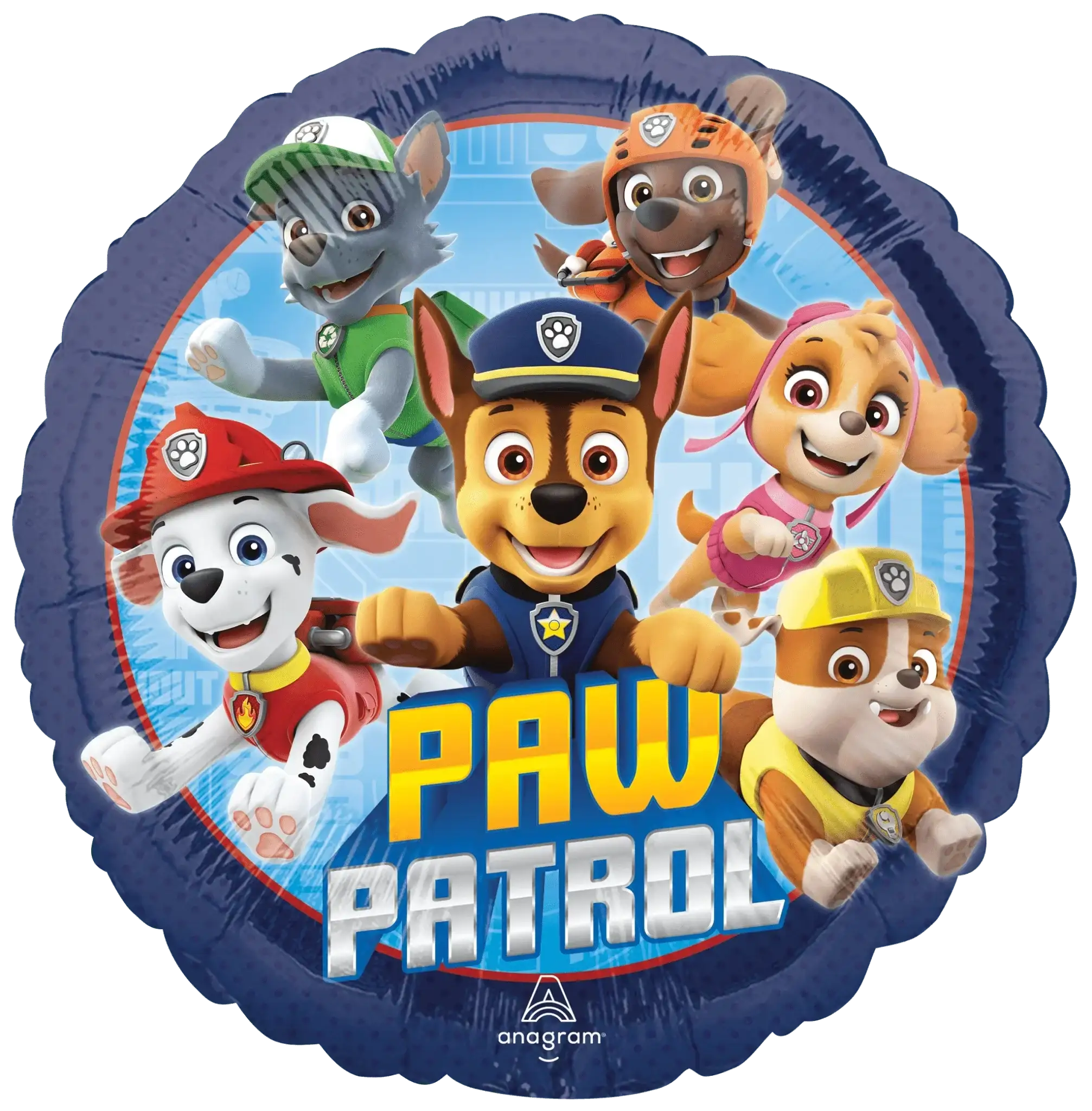Paw Patrol Folie Ballon - 46 cm - Ballonnenshop.nl