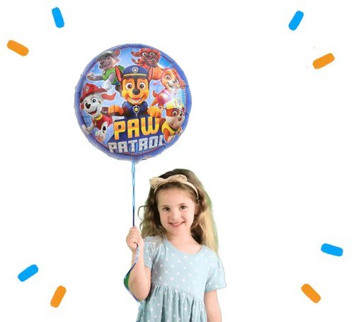 Paw Patrol Helium Ballon - Gevuld Met Helium - 46 cm - Ballonnenshop.nl