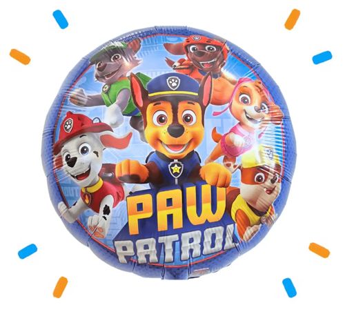 Paw Patrol Helium Ballon - Gevuld Met Helium - 46 cm - Ballonnenshop.nl