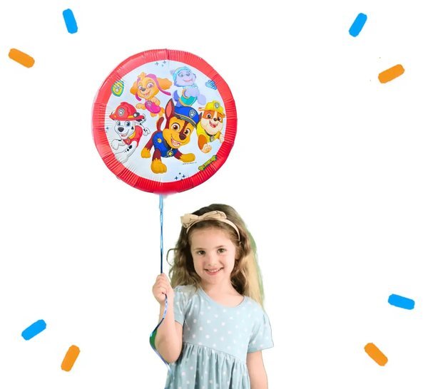 Paw Patrol Rescue Heroes Helium Ballon - Gevuld Met Helium - 46 cm - Ballonnenshop.nl