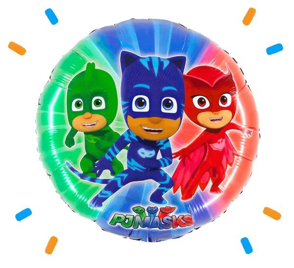PJ Masks Helium Ballon - Gevuld Met Helium - 46 cm - Ballonnenshop.nl