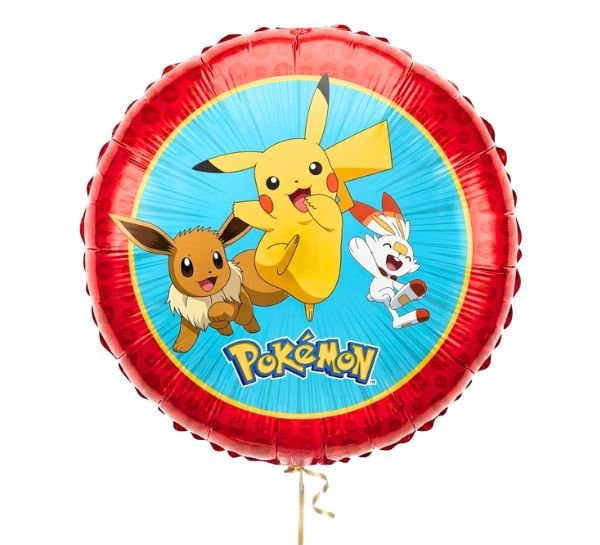 Pokémon Helium Ballon - Gevuld Met Helium - 46 cm - Ballonnenshop.nl