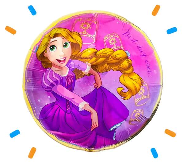 Rapunzel Disney Prinses Helium Ballon - Gevuld Met Helium - 46 cm - Ballonnenshop.nl