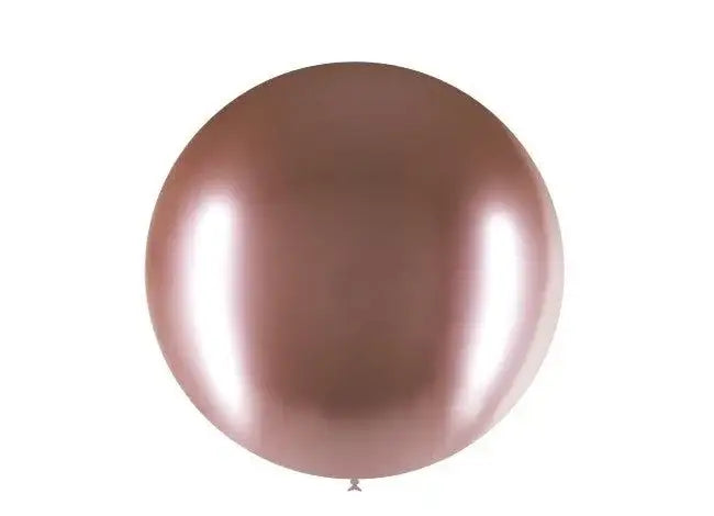 Rose Gouden Mega Ballon Chroom 60 cm - Ballonnenshop.nl