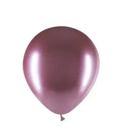 Roze Ballonnen Chroom 10 Stuks 30 cm - Ballonnenshop.nl