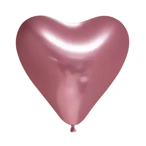 Roze Hartjes Ballonnen - 6 stuks - 30 cm - Ballonnenshop.nl