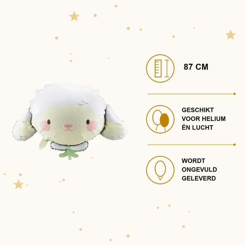 Schaap Folie Ballon 87 cm - Ballonnenshop.nl