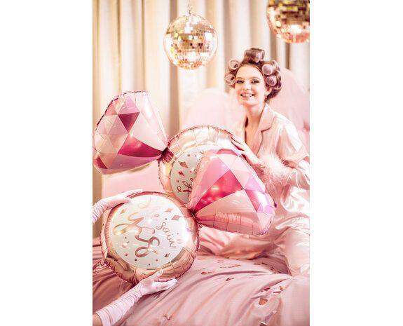She Said Yes Folie Ballon 72 cm - Ballonnenshop.nl