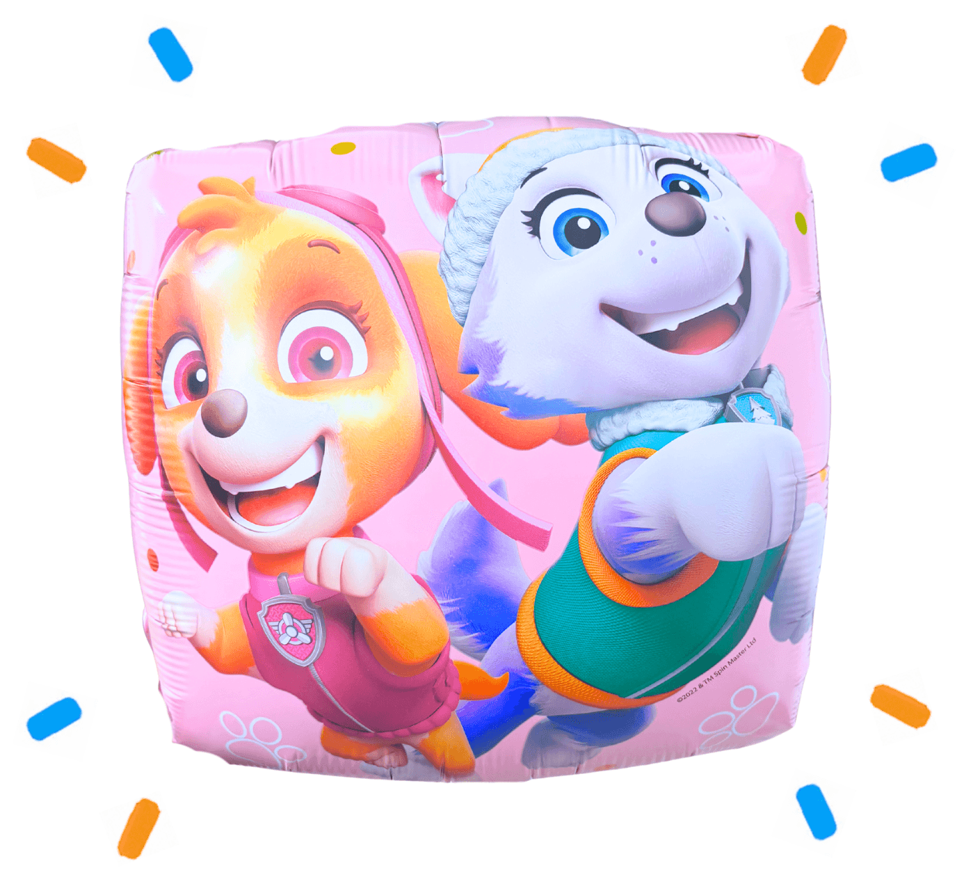 Skye & Everest Paw Patrol - Helium Ballon - Gevuld Met Helium - 46 cm