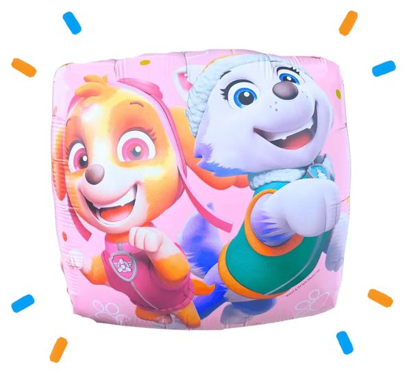 Skye & Everest Paw Patrol - Helium Ballon - Gevuld Met Helium - 46 cm - Ballonnenshop.nl