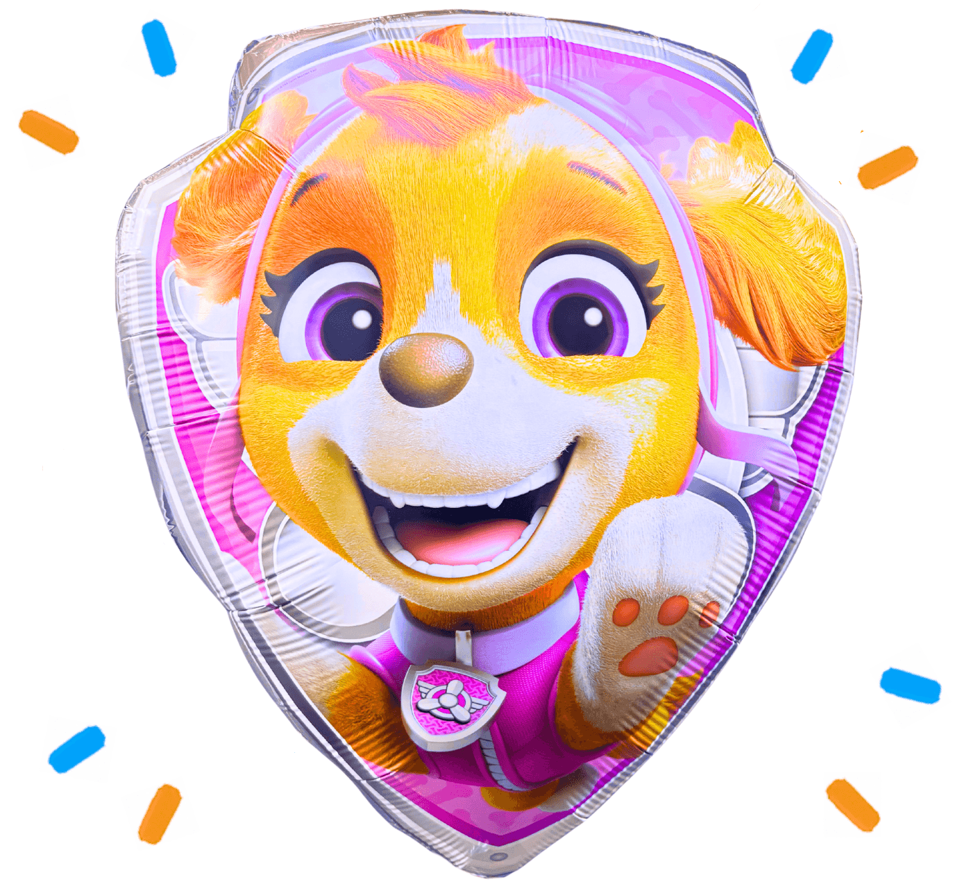 Skye Paw Patrol Helium Ballon - Gevuld Met Helium - 75 cm