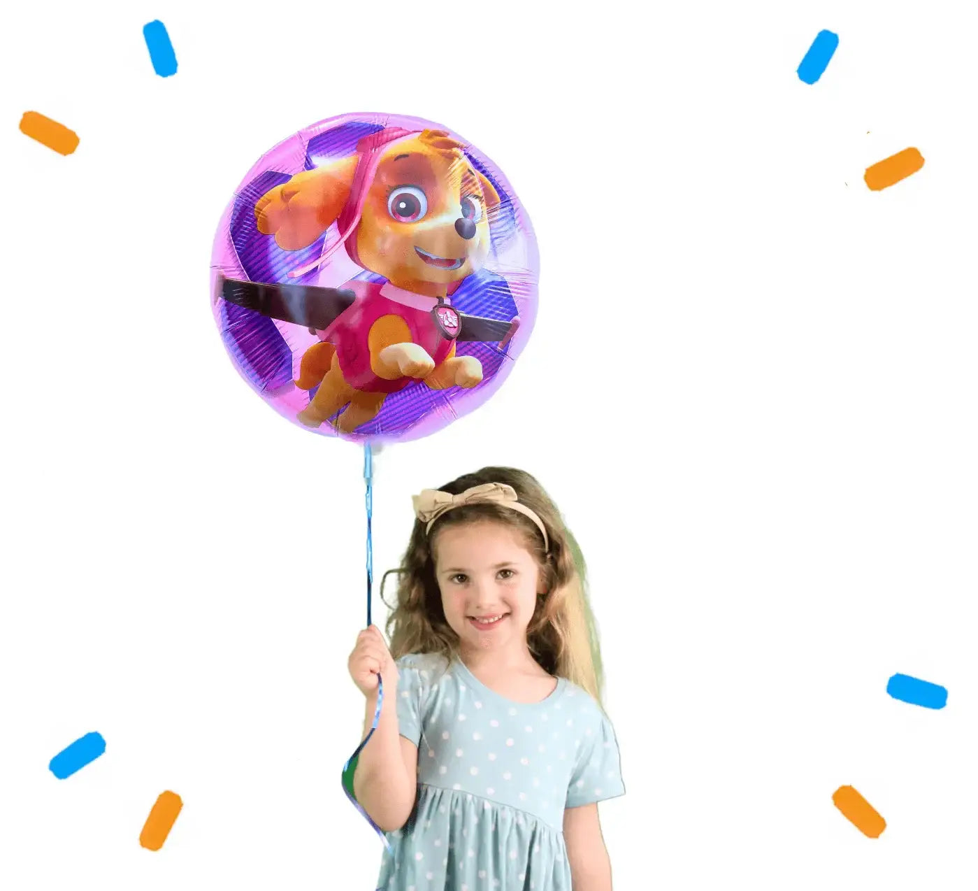 Skye - Paw Patrol - Helium Ballon - Gevuld Met Helium - 46 cm - Ballonnenshop.nl