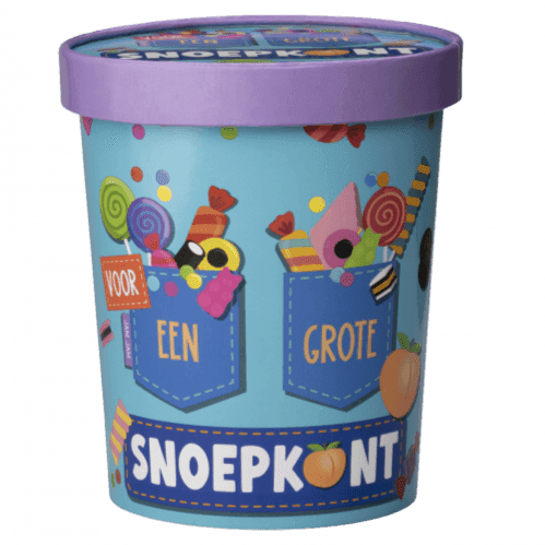 Snoeppot Snoepkont - 250 Gram Snoep - Ballonnenshop.nl
