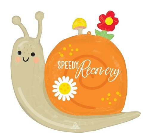 Speedy Recovery Helium Ballon - Gevuld Met Helium - 68cm - Ballonnenshop.nl