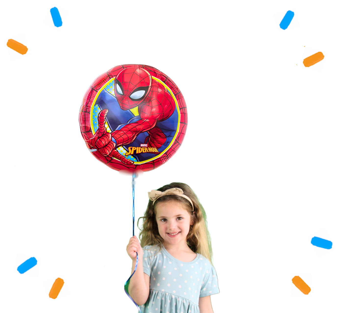 Spiderman Helium Ballon - Gevuld Met Helium - 43 cm