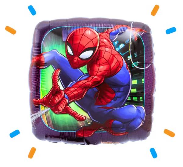 Spiderman Helium Ballon - Gevuld Met Helium - 46 cm - Ballonnenshop.nl