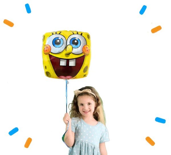 Spongebob Helium Ballon - Gevuld Met Helium - 46 cm - Ballonnenshop.nl