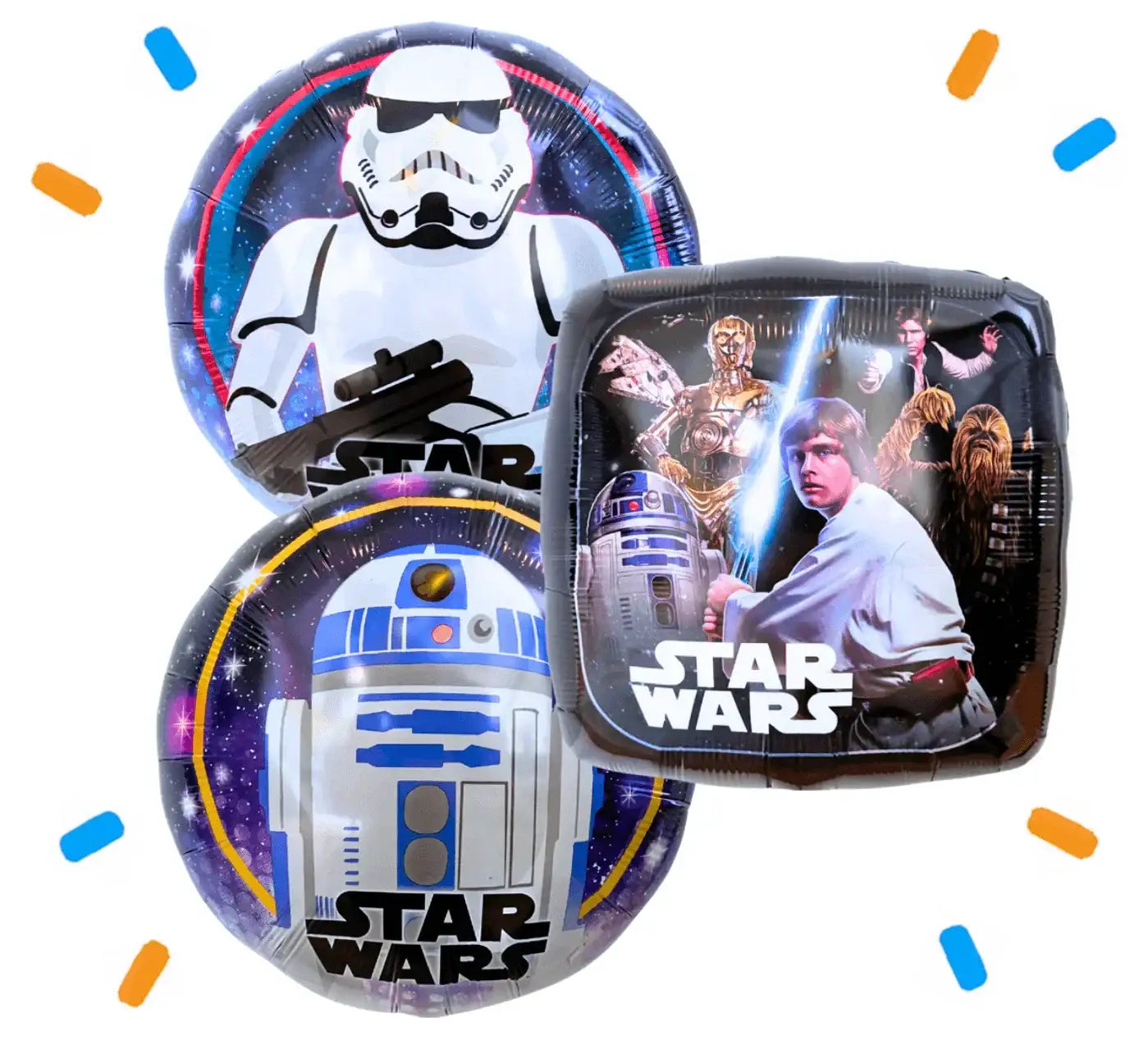 Star Wars Light Side Trosje - Gevuld Met Helium - 46 cm - Ballonnenshop.nl