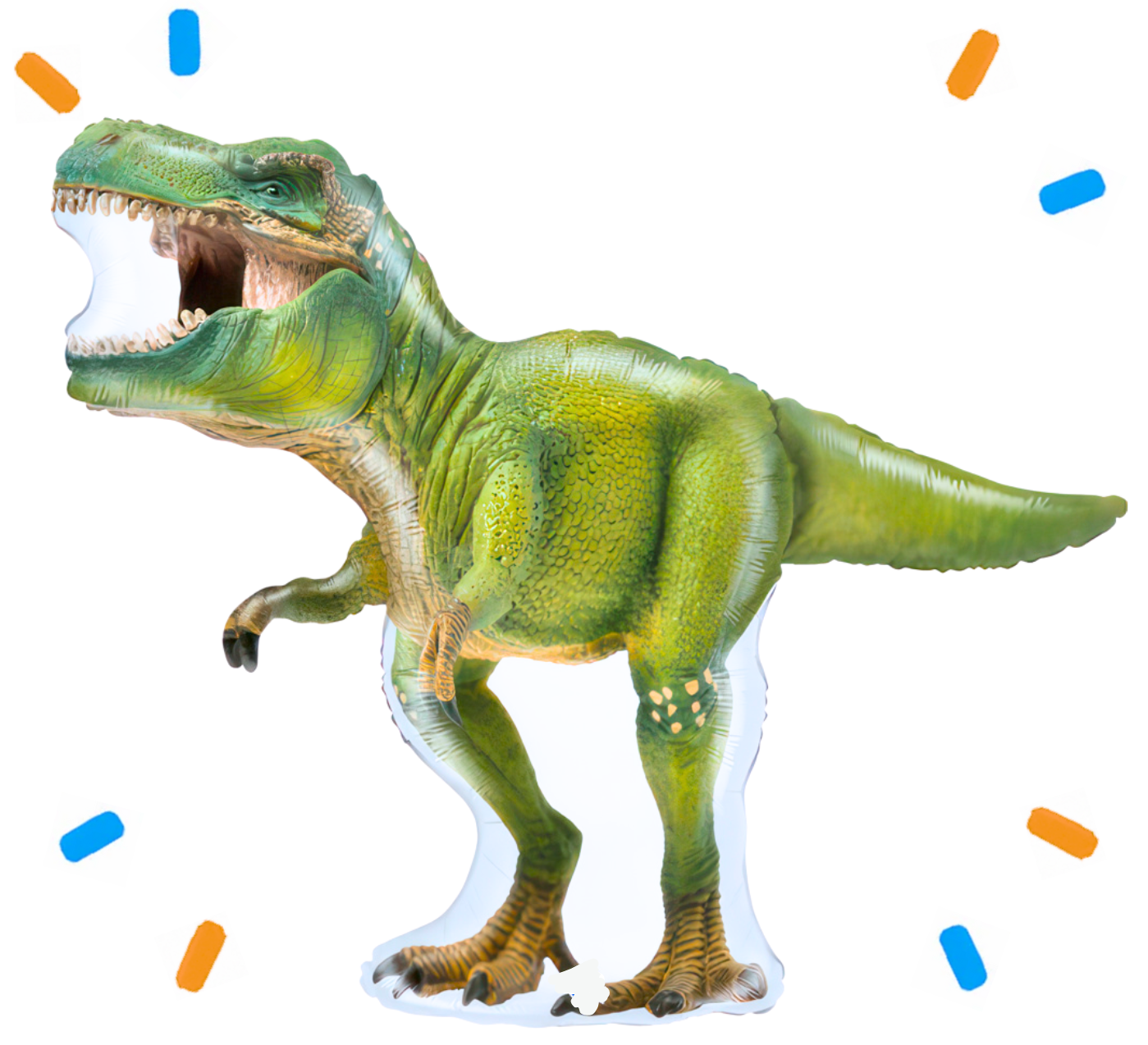 Tyrannosaurus Rex Dino Helium Ballon - Gevuld Met Helium - 94 cm
