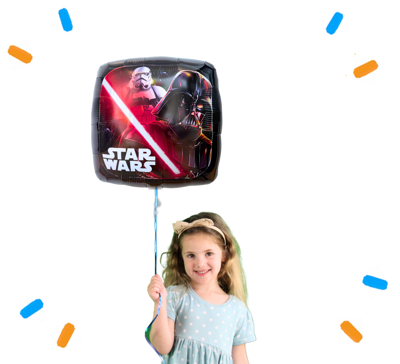 The Dark Side Star Wars Helium Ballon - Gevuld Met Helium - 46 cm
