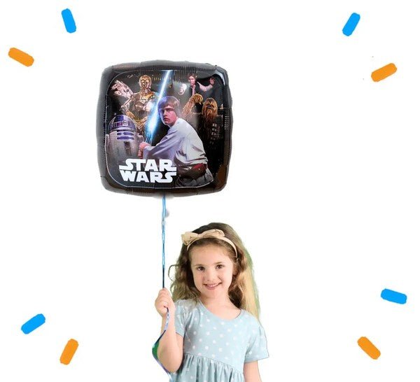 The Light Side Star Wars Helium Ballon - Gevuld Met Helium - 46 cm - Ballonnenshop.nl