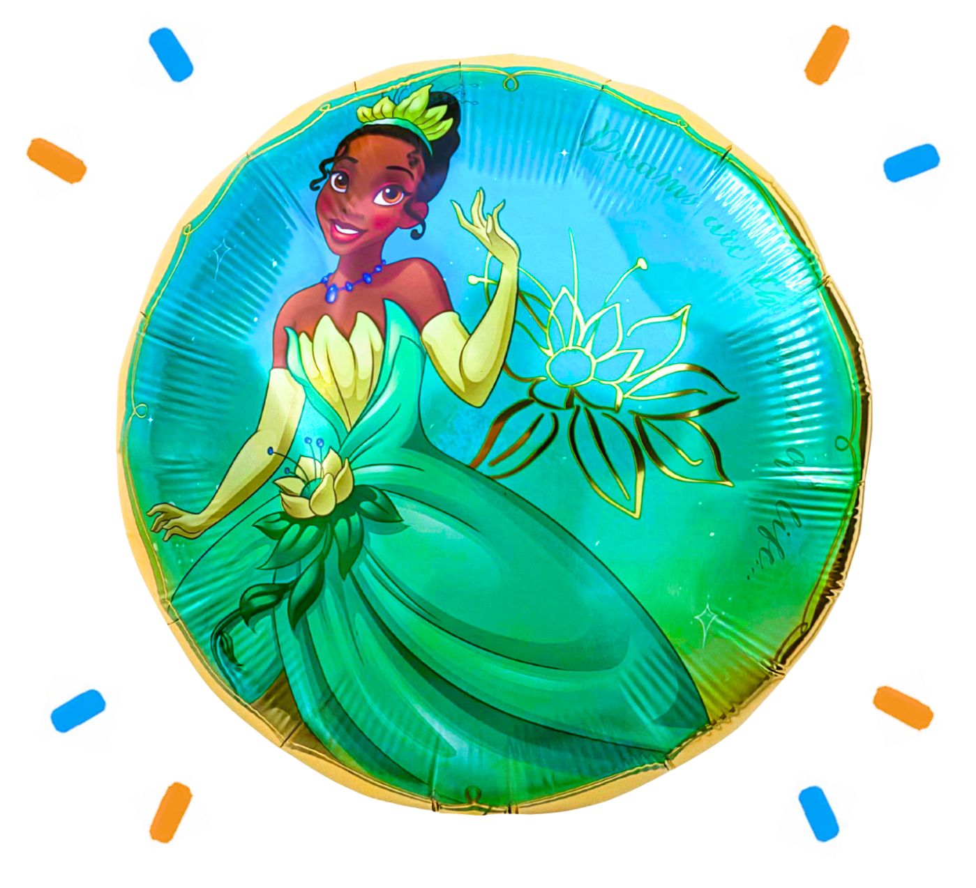 Tiana Disney Prinses Helium Ballon - Gevuld Met Helium - 46 cm