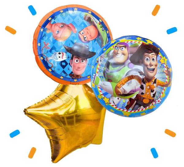 Toy Story Trosje - Gevuld Met Helium - 46 cm - Ballonnenshop.nl