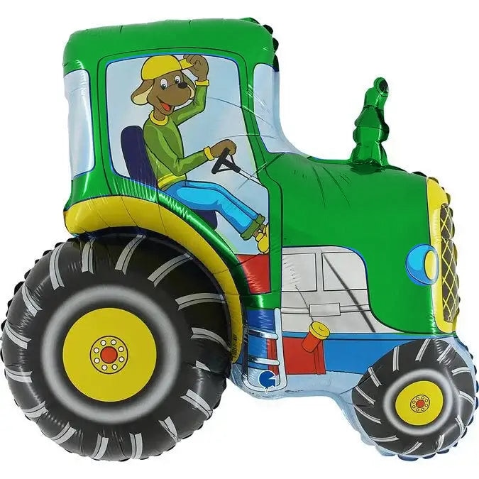 Tractor Helium Ballon - Gevuld Met Helium - 76 cm - Ballonnenshop.nl