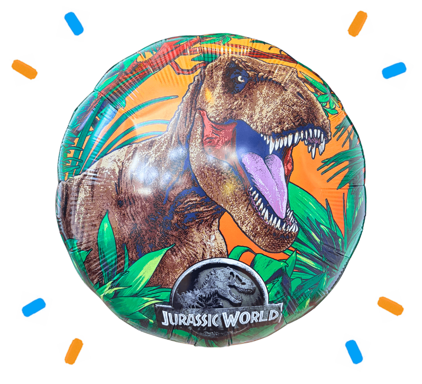 Tyrannosaurus Rex Jurassic World Helium Ballon - Gevuld Met Helium - 46 cm