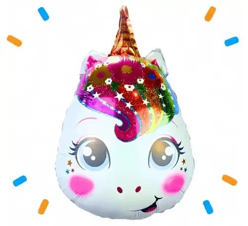 Unicorn Helium Ballon - Gevuld Met Helium - 46 cm - Ballonnenshop.nl