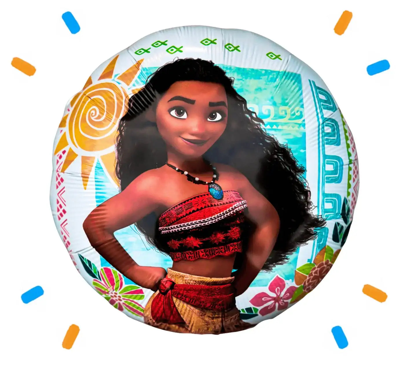 Vaiana Helium Ballon - Gevuld Met Helium - 46 cm - Ballonnenshop.nl