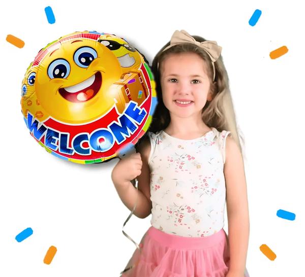 Welcome Helium Ballon - Gevuld Met Helium - 45 cm - Ballonnenshop.nl