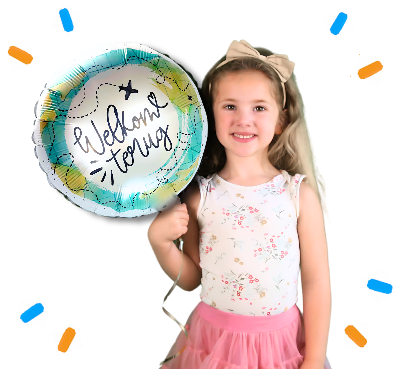 Welkom Terug Helium Ballon - Gevuld Met Helium - 43 cm