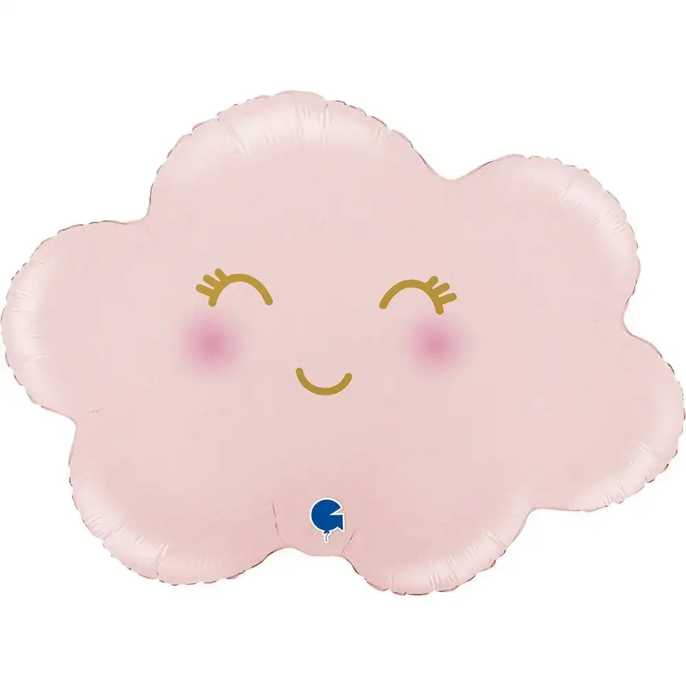 Wolk Roze Folie Ballon - 61 cm - Ballonnenshop.nl